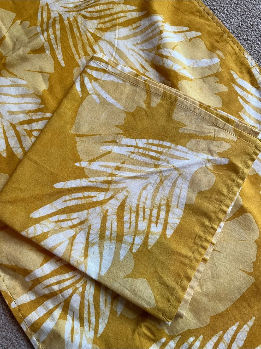 Harvest gold Printed Kitchen Linen Set